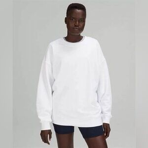 Lululemon oversized crew lightweight sweatshirt size 10